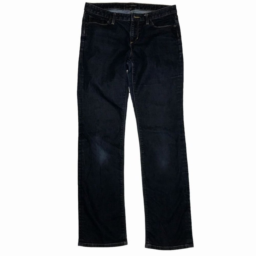 Banana Republic Dark Wash Straight Leg Midrise Jeans Size 30/10R